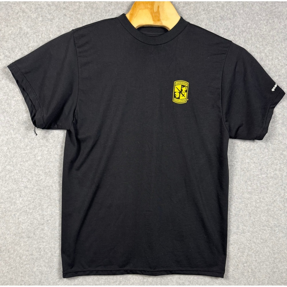 Unicor US Army ROTC T-Shirt Mens Large Black Leadership Excellence
